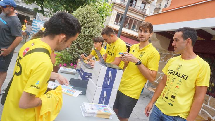 Goiz bakarrean 1.040 bazkidek jaso dute Orio Arraunketa Elkartearen kamiseta