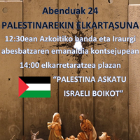 Palestinaren aldeko elkarretaratzea