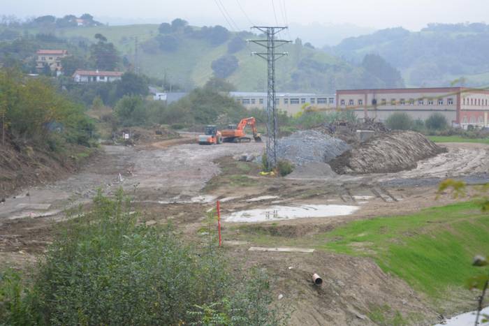 Errotaberriko lanen bigarren fasea martxan da