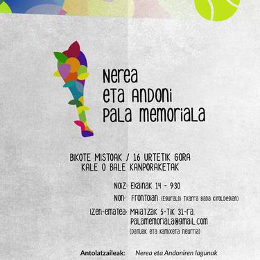 Nerea eta Andoniren Oroimenezkoa
