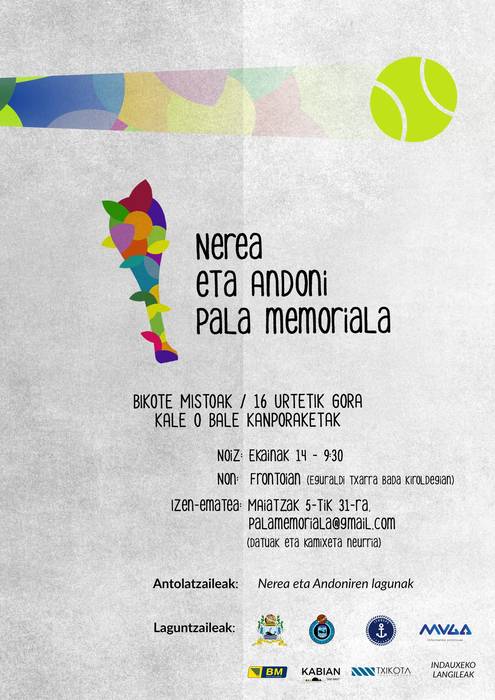 Nerea eta Andoniren Oroimenezkoa