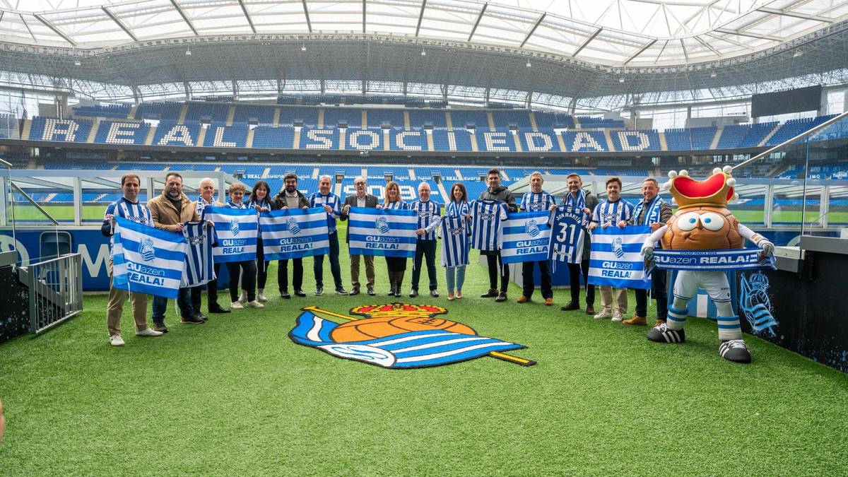 Realaren finala ikusteko zaleen guneak, eskualdean zehar