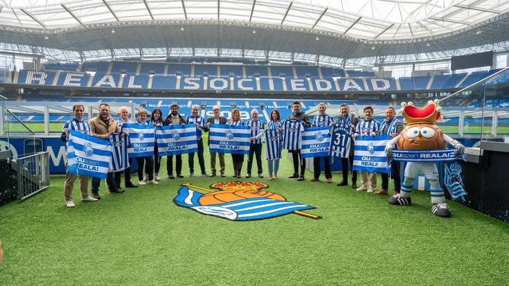 Realaren finala ikusteko zaleen guneak, eskualdean zehar