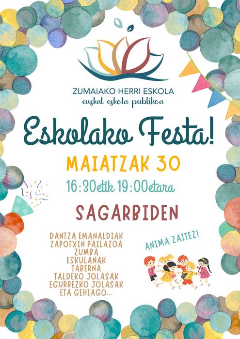 Zumaiako Herri Eskolaren festa