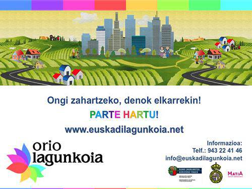"Orio lagunkoia" proiektuari buruzko informazioa emango dute bihar Goiko Kalen