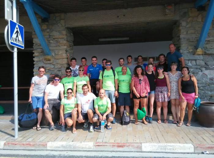 Ulazia eta Galparsoro zumaiar azkarrenak Getaria-Zarautz igeriketa proban