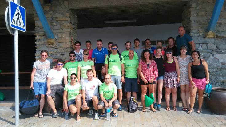 Ulazia eta Galparsoro zumaiar azkarrenak Getaria-Zarautz igeriketa proban