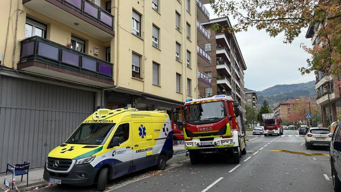 Sutea izan da Altzibar auzoko etxebizitza batean