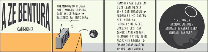 Anestesiaren 'Gatibutasunean' kantua, Enoken gaurko zintan