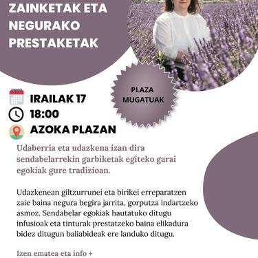 Tailerra: 'Udazkenerako zainketak eta negurako prestaketak'