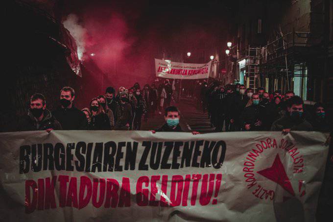 'Mozal legea' aplikatu diote joan zen astean Azpeitian GKSren manifestazioa deitu zuen pertsonari