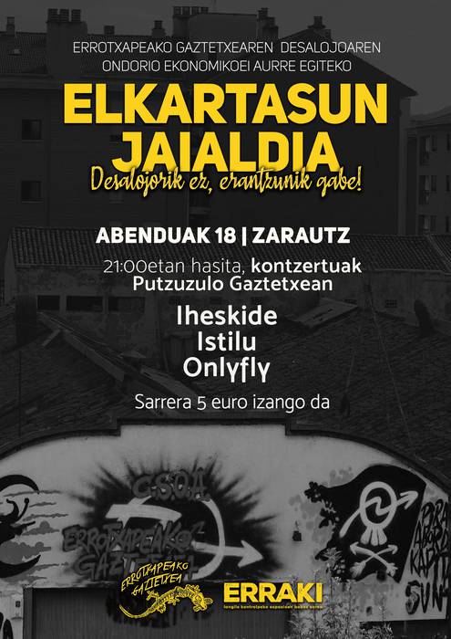 Errotxapearekiko elkartasun jaialdia, Putzuzulon