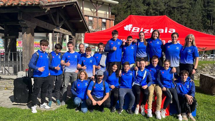 Itxas Gain elkartekoak dominaz beteta itzuli dira Bizkaiko Neguko Txapelketatik