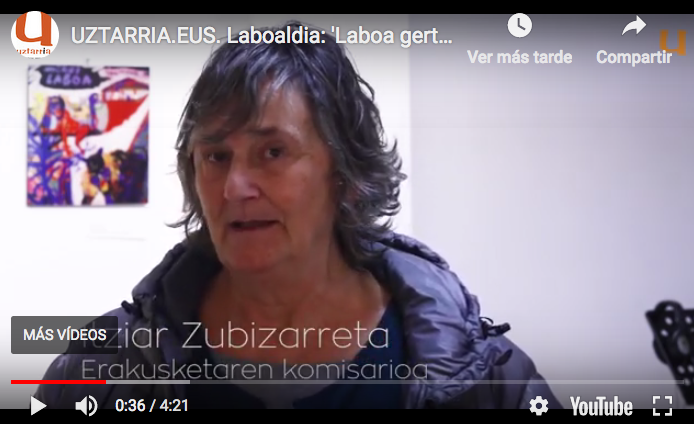 Itziar Zubizarreta: "Laboaren ahotsa hartu eta eskaini nahi izan dugu erakusketarekin"