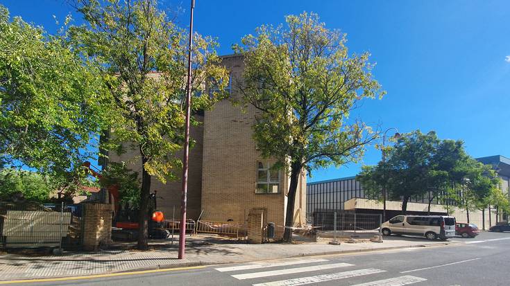 Martxan dira Lizardi Institutuko aldagelak handitzeko eta berritzeko lanak