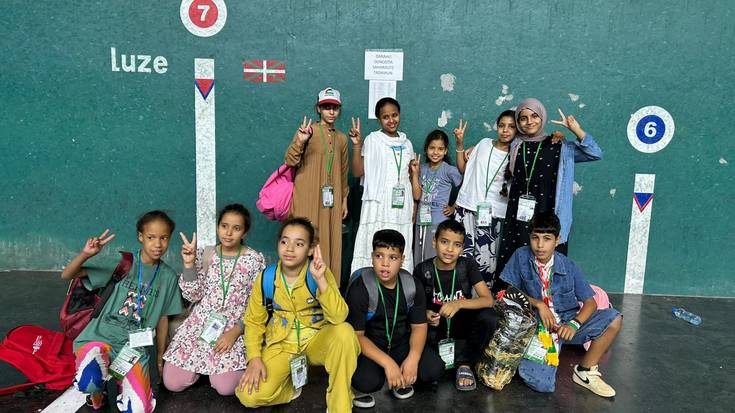 Lehen haur sahararrak iritsi dira eskualdera
