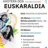 Euskaraldiari hasiera emateko ekitaldia