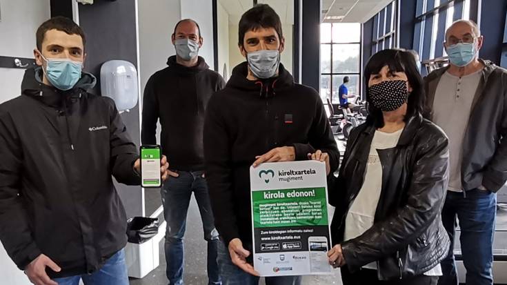 Mugiment kirol txartela egitasmoan parte hartuko du Lubaki kiroldegiak