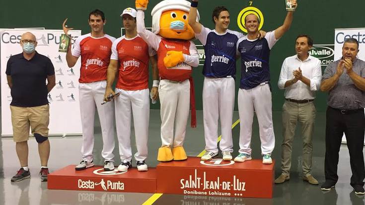 Tambourindeguy-Lekerika bikoteak irabazi du Donibane Lohizuneko hirugarren masterra