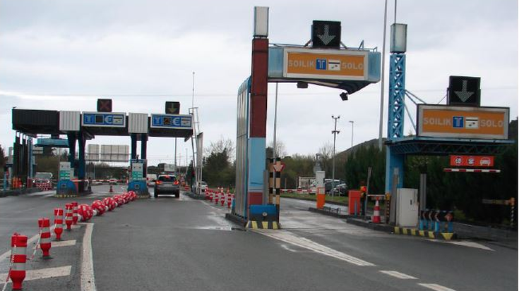 Autobideko Zarauzko irteera ordubetez itxita egongo da gaur arratsaldean Itzulia dela eta