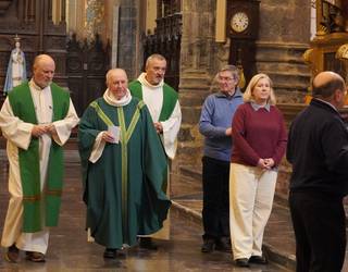 Felix Azurmendik apaizgoan 50 urte bete dituela ospatu dute