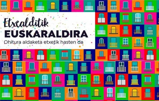 ZUMAIENAK BAT EGITEN DU “ETXEALDITIK EUSKARALDIRA” EKIMENAREKIN