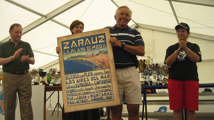 Carlos Santana: "Getaria-Zarautz igerian egina daukat beste 24 parte hartzaierekin bakarrik"