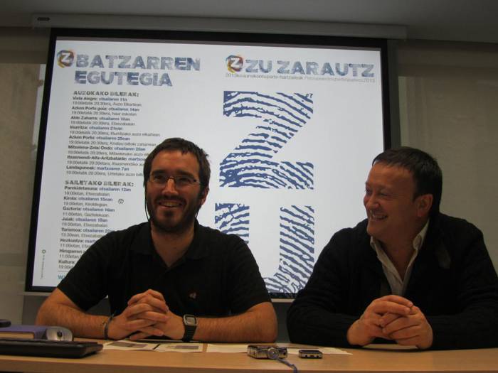 Zarauzko aurrekontuak herritarrekin osatzeko egutegia zehaztu dute