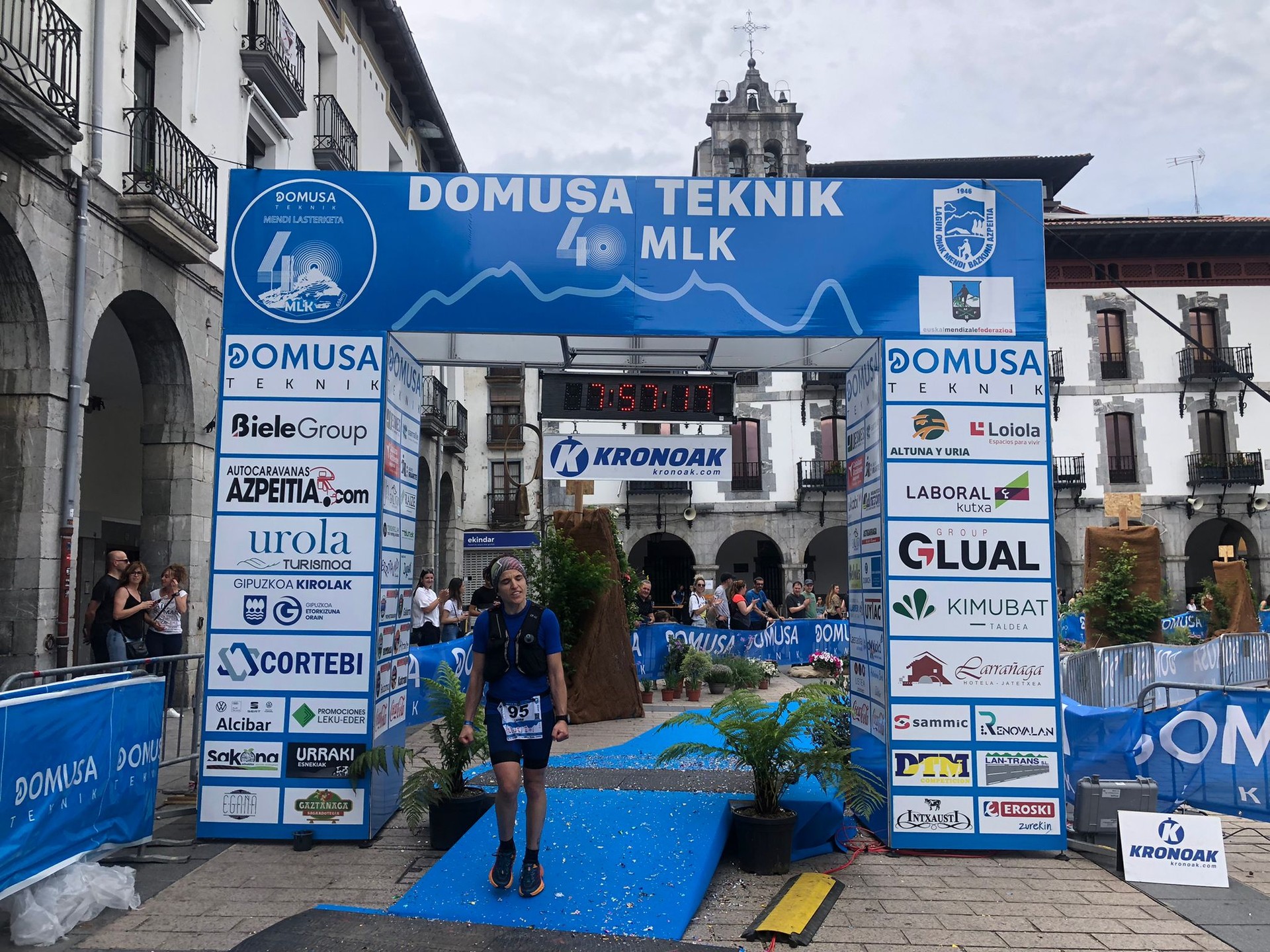 Leire Baraibarrek bigarren egin du Domusa Teknik 40 MLK lasterketan
