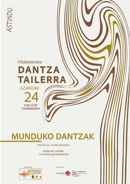 Dantza tailerra: munduko dantzak