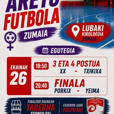 Emakumezkoen areto futbol txapelketako finalak