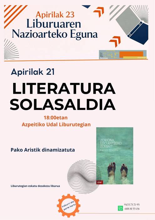 Literatura solasaldia, Karmele Mitxelenaren 'Zoriona edo antzeko zerbait' eleberriaren inguruan