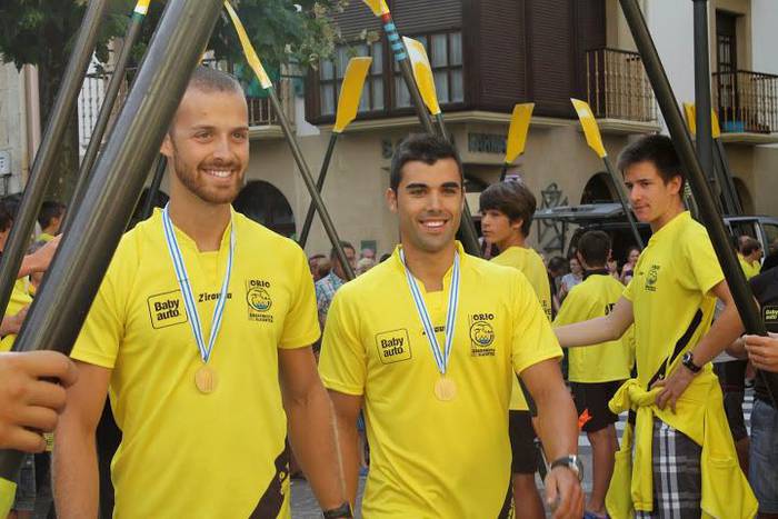 Orioko elkartea eta Imanol Garmendia eta Ander Zabala arraunlariak sarituko ditu Espainiako Arraun Federazioak
