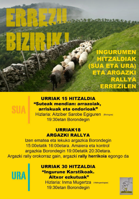 Hitzaldia: 'Ingurune karstikoak. Altxor ezkutuak'
