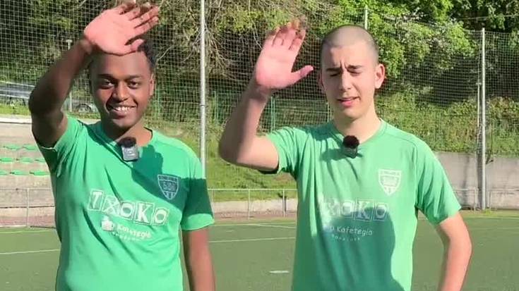 Soraluzeko Aitor, Ahadu eta Aiert abilezia jokoan