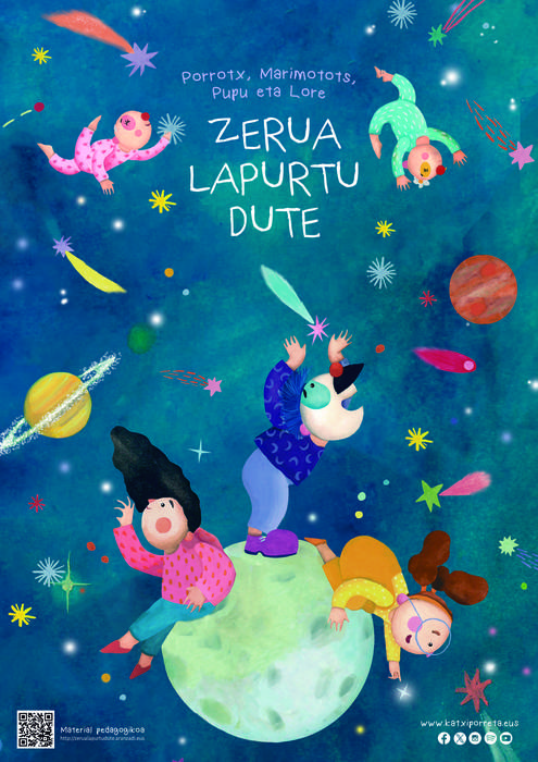 Antzerkia: 'Zerua lapurtu dute'