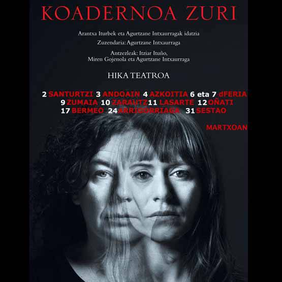 'Koadernoa Zuri' antzezlana