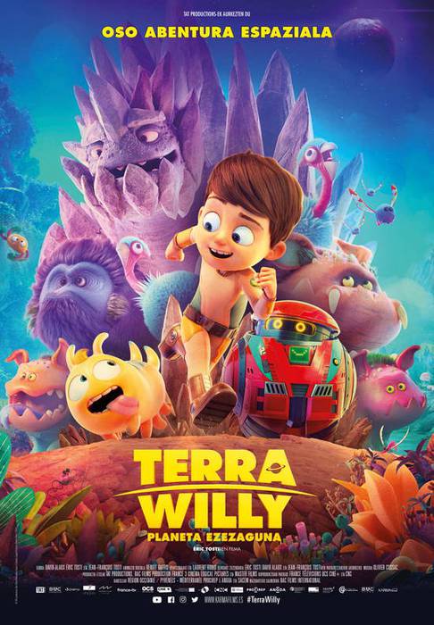 Haurrentzako 'Terra Willy: planeta ezezaguna' filma