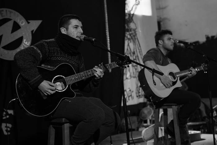 Azpeitiko Espartzu musika taldea, aldarriz betetako kantuak lau haizetara zabaltzeko prest