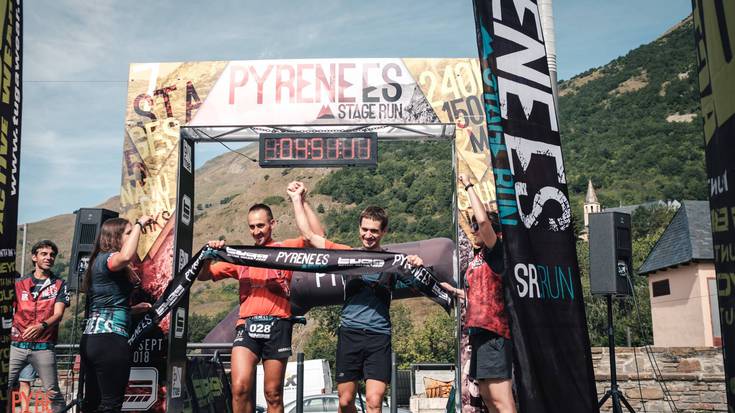 Aleson eta Oñederra bigarren Pyrenees Stage Run mendi lasterketan