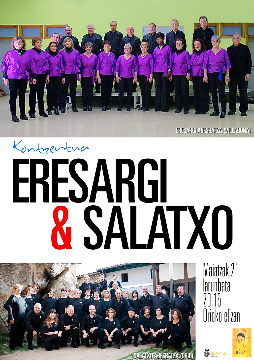 Eresargi eta Salatxo abesbatzen kontzertua