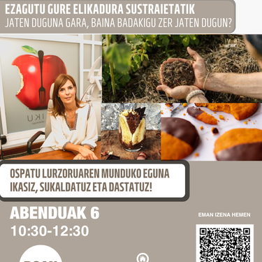 'Lurzoru osasuntsuak, gosari osasuntsuak' tailerra