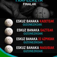 Euskal Herriko Banakako Kluben Arteko Txapelketaren finalak