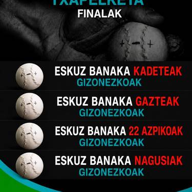 Euskal Herriko Banakako Kluben Arteko Txapelketaren finalak