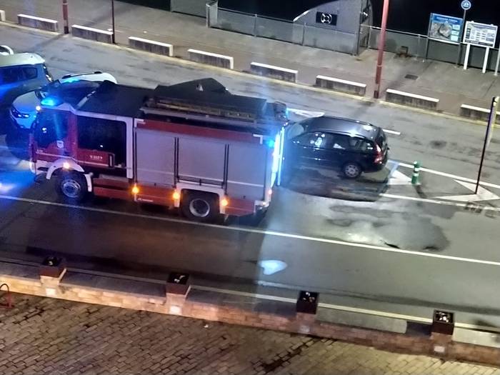 Sua piztu da goizaldean Erribera kaleko etxebizitza batean