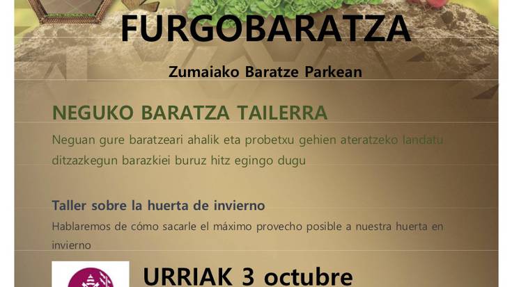 Neguko baratza tailerra