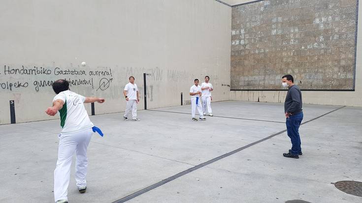Esku pilota eta pala txapelketako seigarren jardunaldiko emaitzak, ikusgai