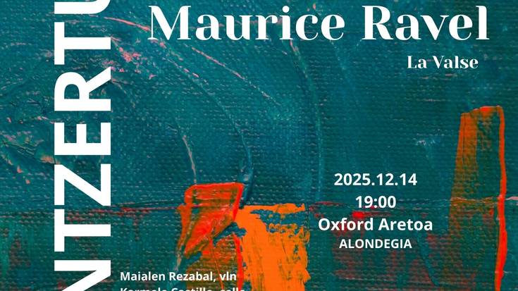 Ke! Jardunaldiak  (SAS: Rabl, Paredes & Ravel) 2025.12.14