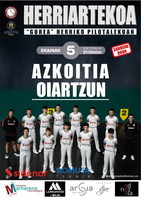 Herriarteko Txapelketaren final laurdenetako itzulerako partidak