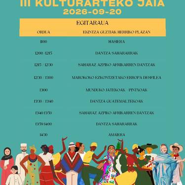 Garapen Bidelagun azoka eta Kulturartekotasun jaia